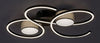 Plafoniera Shiena 71116 Nero (2)