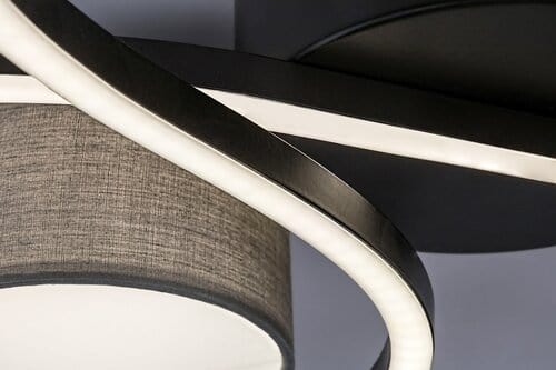 Plafoniera Shiena 71116 Nero (3)