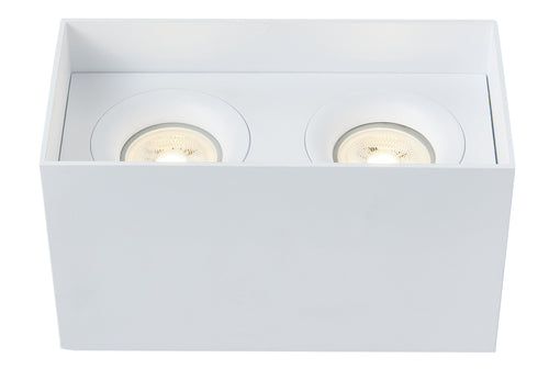 Plafoniera Slim Bianco