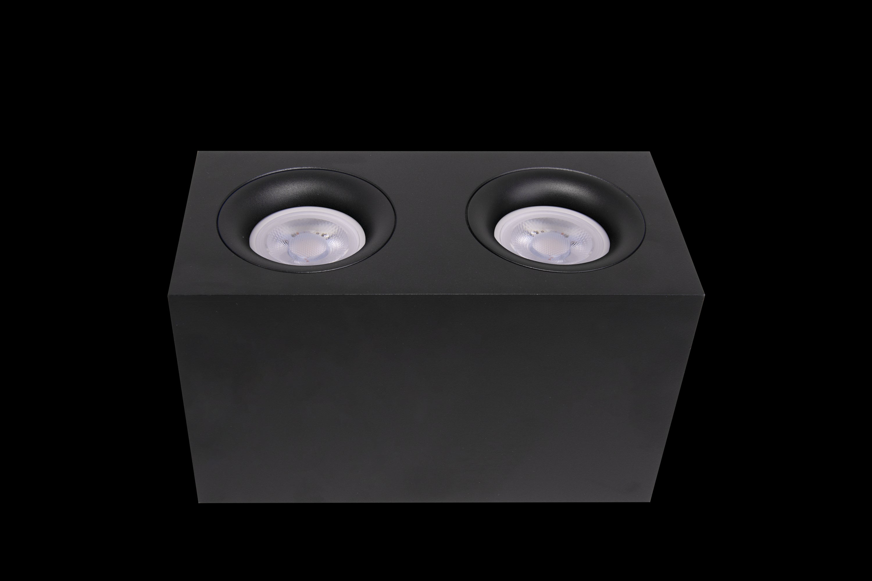 Plafoniera Slim Nero