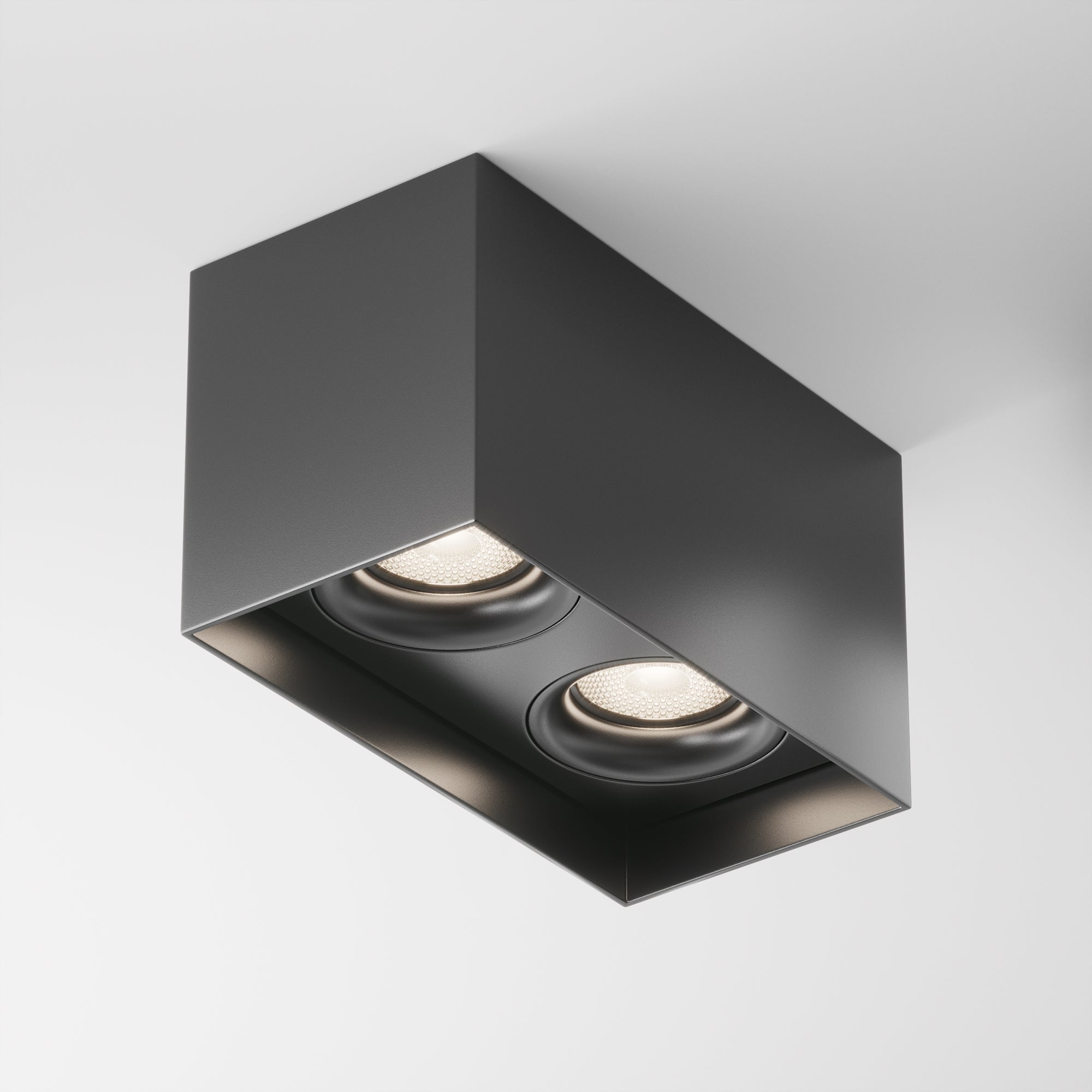 Plafoniera Slim Nero