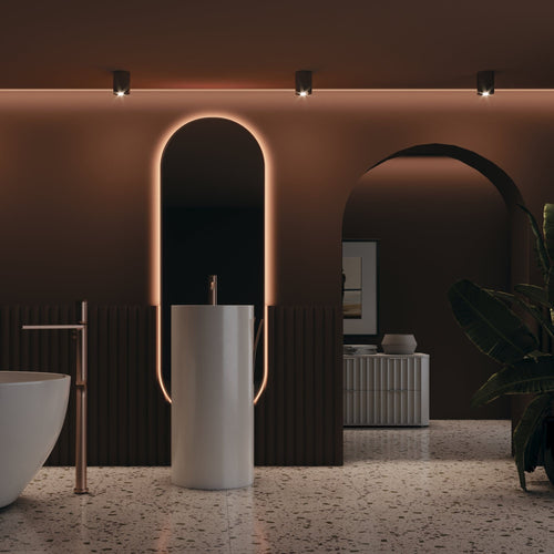 Plafoniera Slim Nero (1)