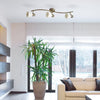 Plafoniera Soma Medium 6308 Ottone (1)