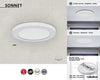 Plafoniera Sonnet 1489 Bianco (3)