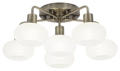 Plafoniera Sorina 3918 Ottone (1)