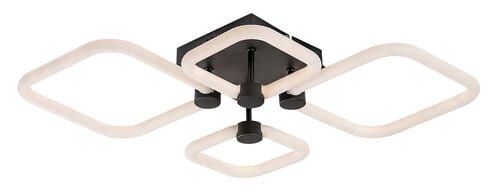 Plafoniera Sotiris 71006 Nero