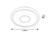 Plafoniera Taytum 71117 Bianco (5)