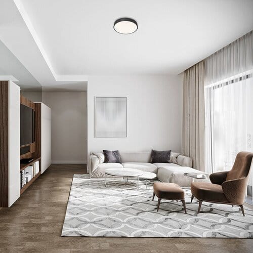 Plafoniera Tesia 3314 Nero (3)