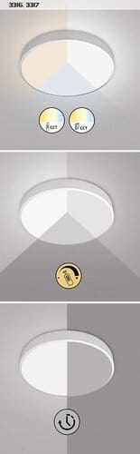 Plafoniera Tesia 3317 Argento (6)