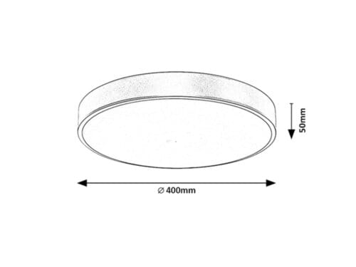 Plafoniera Tesia 71037 Oro (3)