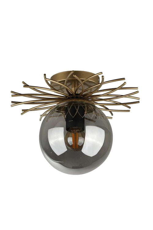 Oyo Plafoniera Tesla Ottone