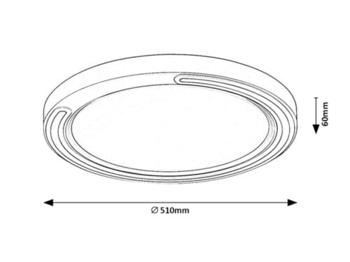 Plafoniera Triton 2249 Bianco (10)