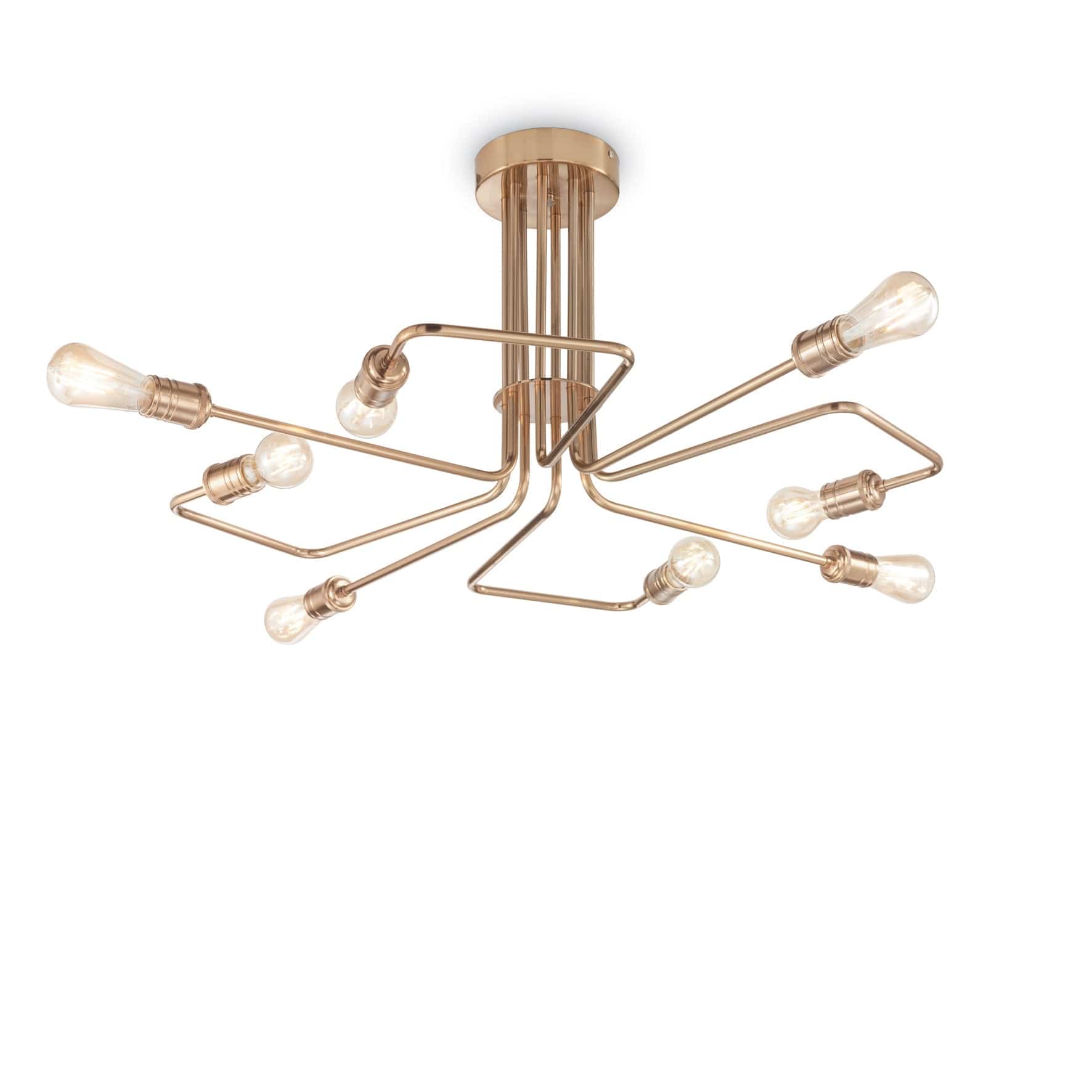 Plafoniera Triumph PL8 Ottone