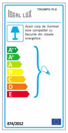 Plafoniera Triumph PL8 Ottone (1)