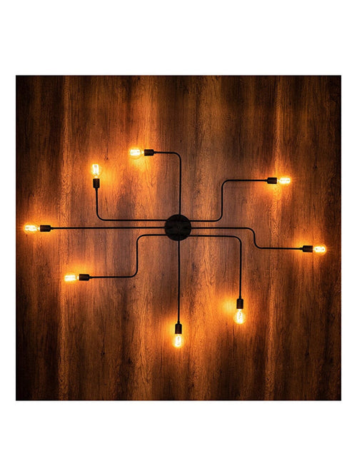 Plafoniera Truva N-697 Nero (1)