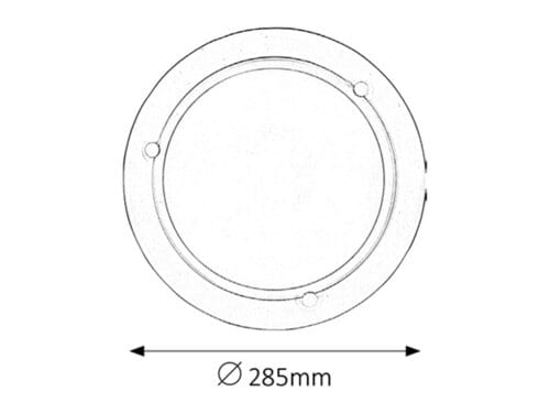 Plafoniera Ufo 5101 Bianco (1)