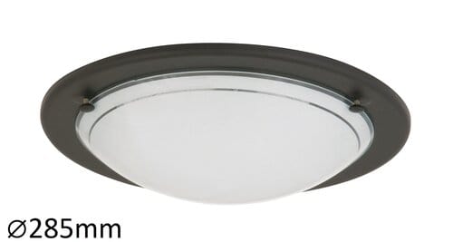 Plafoniera Ufo 5103 Nero