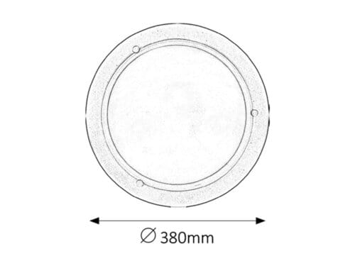 Plafoniera Ufo 5131 Bianco (1)