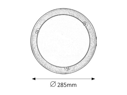 Plafoniera Ufo 5203 Bronzo (1)
