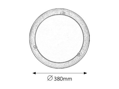 Plafoniera Ufo 5233 Bronzo (1)