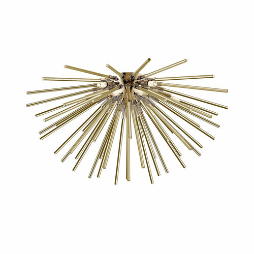 Plafoniera Urchin Ottone