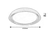 Plafoniera Valter 3750 Marrone (7)