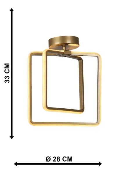 Oyo Plafoniera Vega Ottone