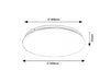 Plafoniera Vendel 71102 Bianco (4)