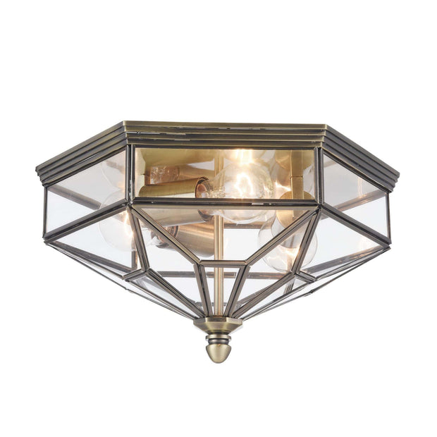 Plafoniera Zeil Ottone (2)