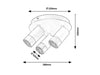 Plafoniera Zircon 5071 Nero (1)