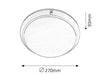 Plafoniere da esterno Lentil 5810 Bianco (1)