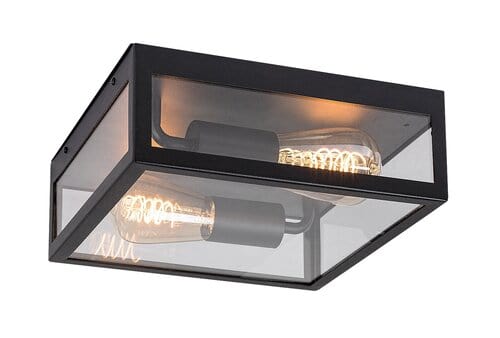 Plafoniere da esterno Zaton 7070 Nero (1)