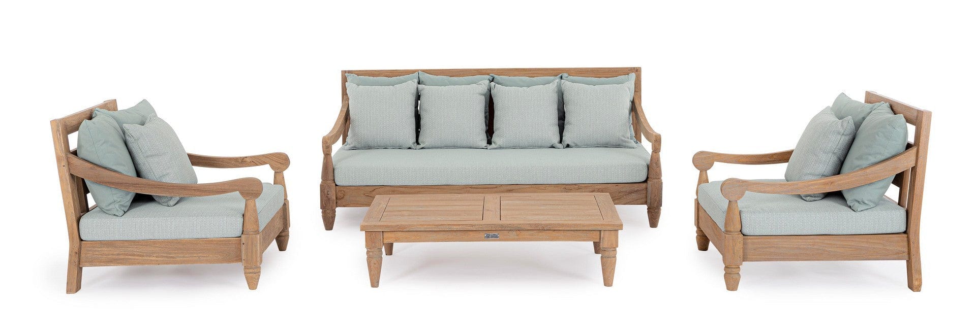 Bizzotto Poltrona da giardino Bali Blu