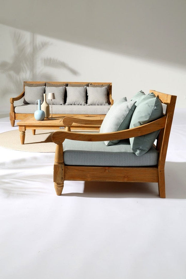 Bizzotto Poltrona da giardino Bali Blu