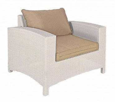 Bizzotto Poltrona da giardino Beverly Marrone