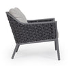 Bizzotto Poltrona da giardino Everly Grigio