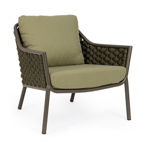 Bizzotto Poltrona da giardino Everly Verde
