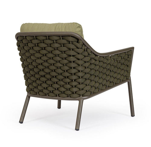 Bizzotto Poltrona da giardino Everly Verde