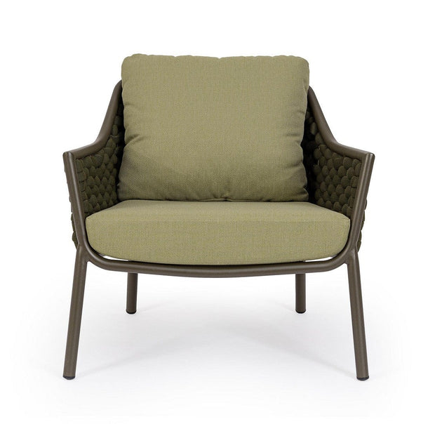 Bizzotto Poltrona da giardino Everly Verde