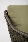 Bizzotto Poltrona da giardino Everly Verde