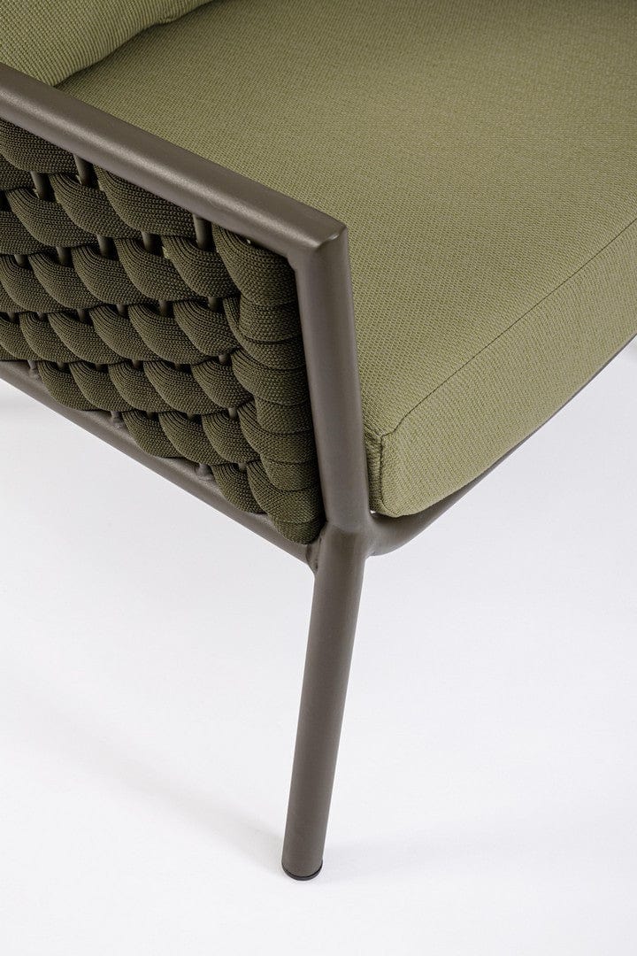 Bizzotto Poltrona da giardino Everly Verde