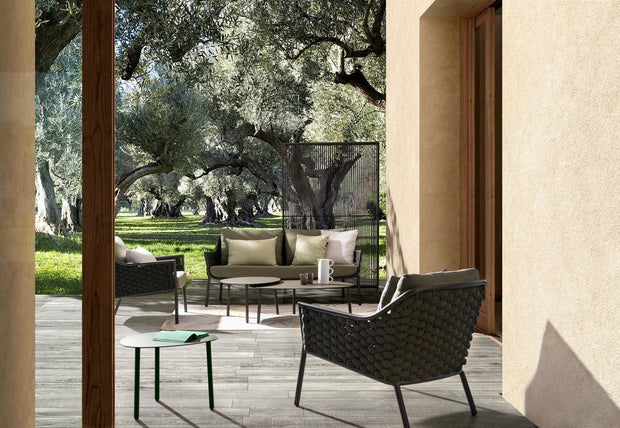 Bizzotto Poltrona da giardino Everly Verde