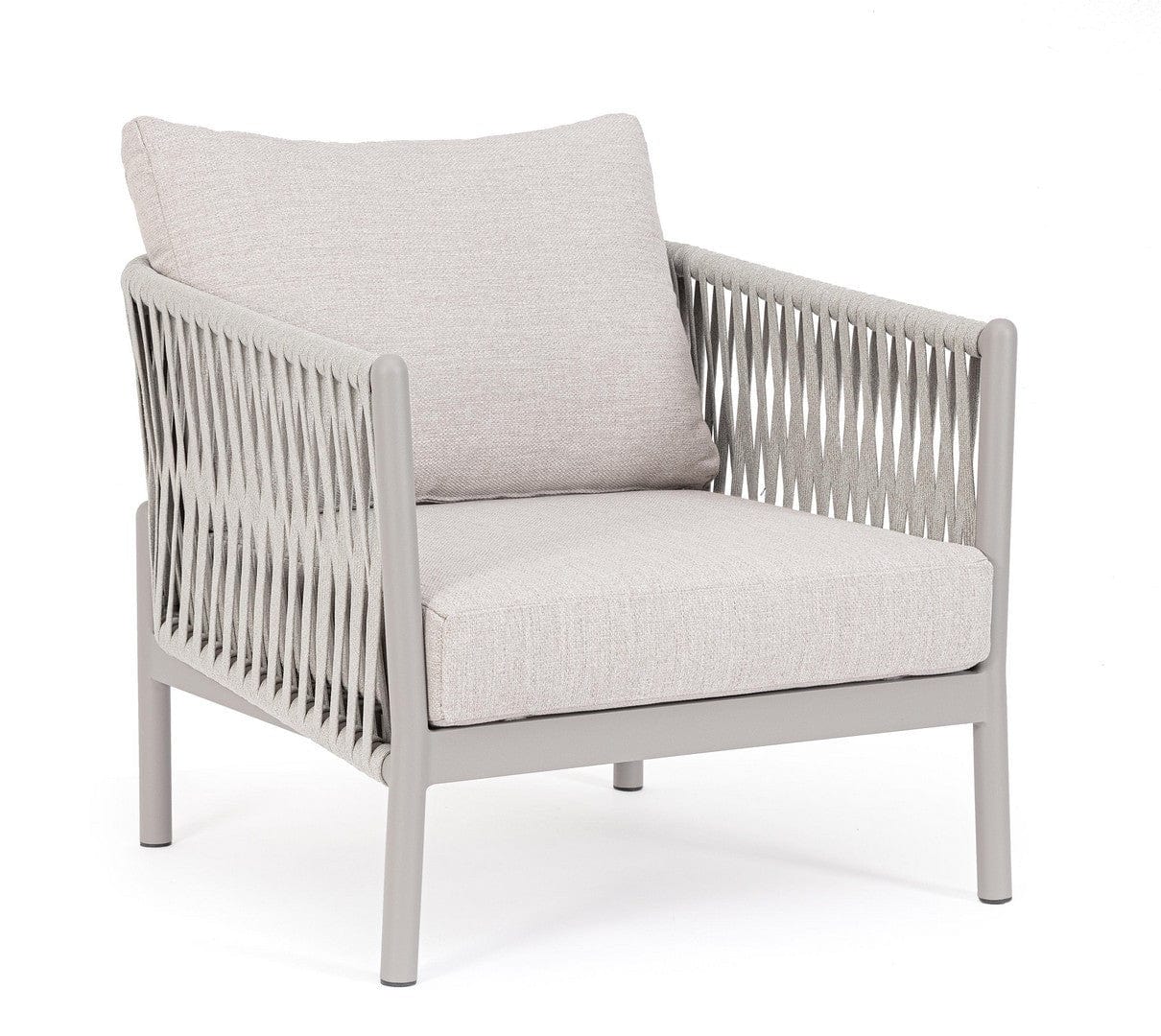 Bizzotto Poltrona da giardino Florencia Moon Grigio