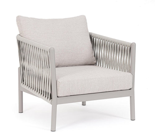 Bizzotto Poltrona da giardino Florencia Moon Grigio