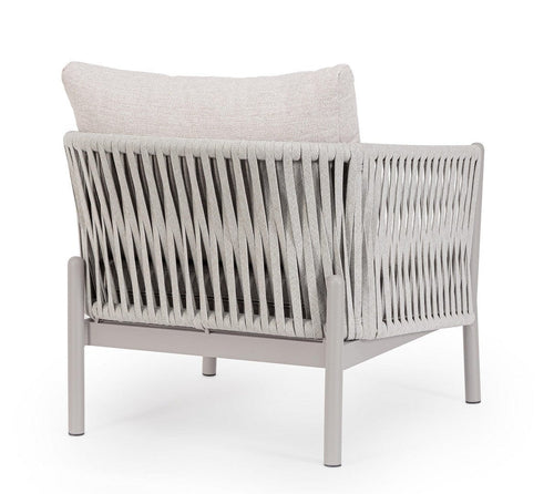 Bizzotto Poltrona da giardino Florencia Moon Grigio