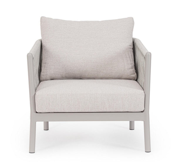 Bizzotto Poltrona da giardino Florencia Moon Grigio