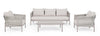 Bizzotto Poltrona da giardino Florencia Moon Grigio