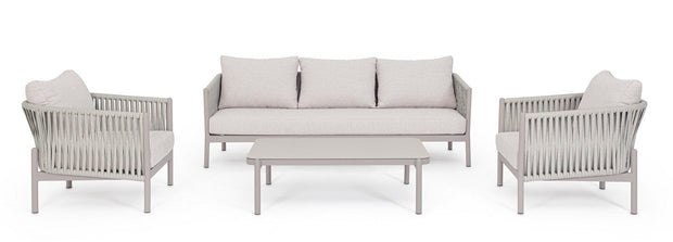 Bizzotto Poltrona da giardino Florencia Moon Grigio