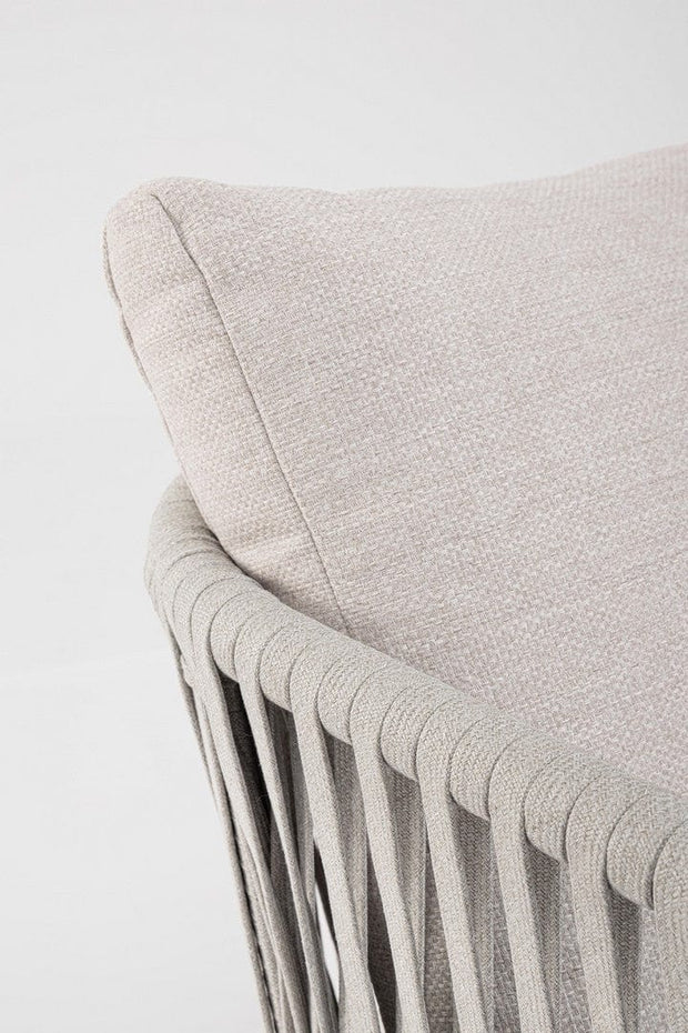 Bizzotto Poltrona da giardino Florencia Moon Grigio