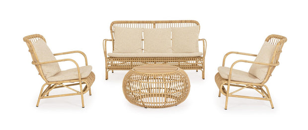 Bizzotto Poltrona da giardino Florisel Beige